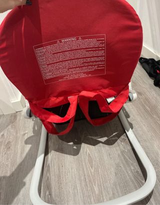 Amaca per neonati Chicco rossa