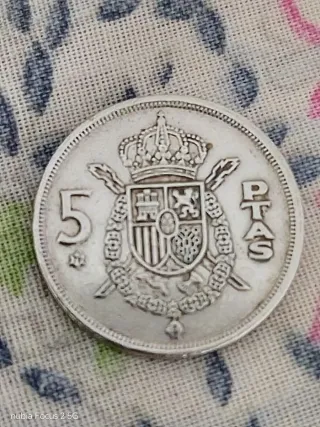 5 Pesetas 1975 Moneda Española