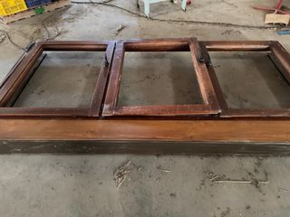 Ventanas madera 250x128 con persiana