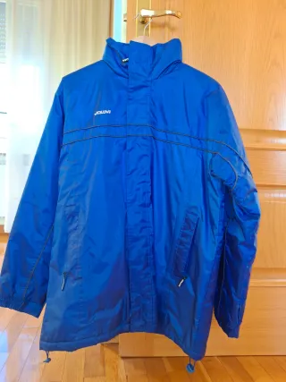 Chaqueta impermeable Joluvi azul hombre