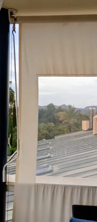 2 toldos para terraza.