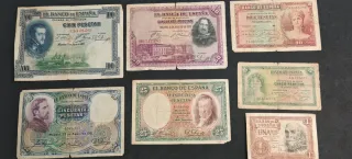 Pacchetto di Banconote Spagnole Antiche 001