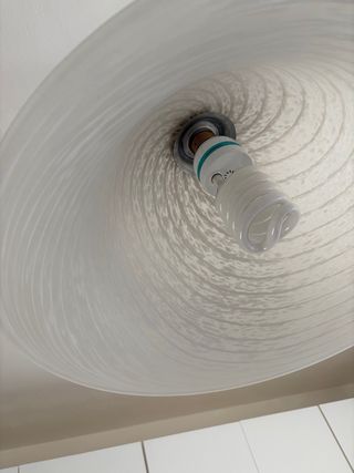 Lampadario a campana vetro Murano