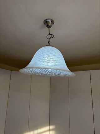 Lampadario a campana vetro Murano