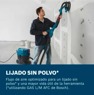 Bosch Professional lijadora pared GTR 55-225