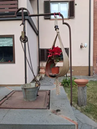 Foglia di cocco naturale porta piante