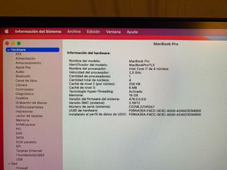 MacBook Pro 15 Doble Gráfica (No Imagen)