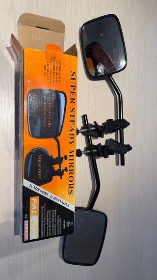 Espejos Super Steady Falcon 2uds para caravanas