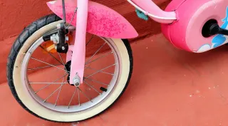 Bicicleta niña B Twin rosa