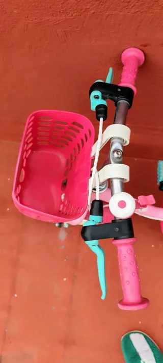 Bicicleta niña B Twin rosa