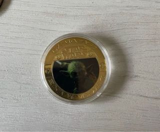 Moneda coleccionable Star Wars Yoda