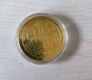 Moneda coleccionable Star Wars Yoda