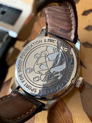 Reloj IWC Schaffhausen Automático Esfera Azul