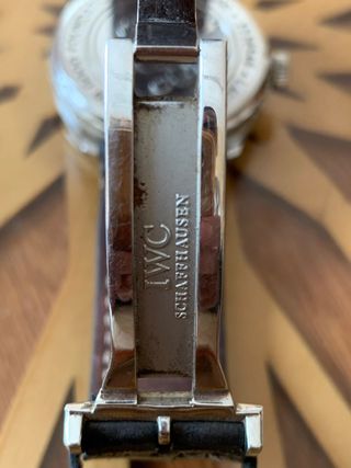 Reloj IWC Schaffhausen Automático Esfera Azul