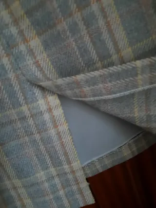 Traje de chaqueta cuadros mujer