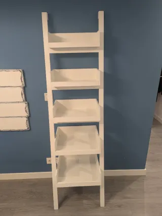 Estantería Escalera Banak Blanca