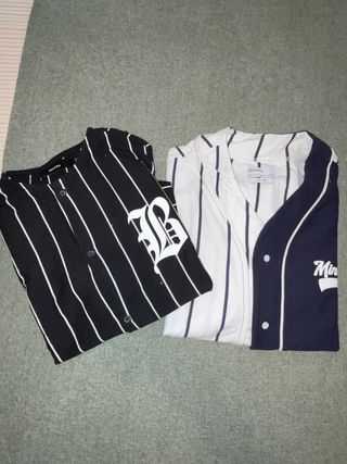 Pack 2 Camisas Bershka Rayas