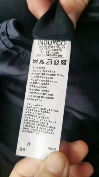 Teba Blazer azul marino T 66