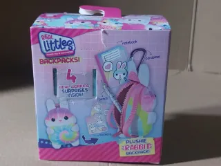 Mochila llavero Real Littles Conejo Plushie