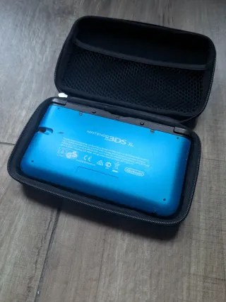 Nintendo 3DS XL Fire Emblem awakening console blu