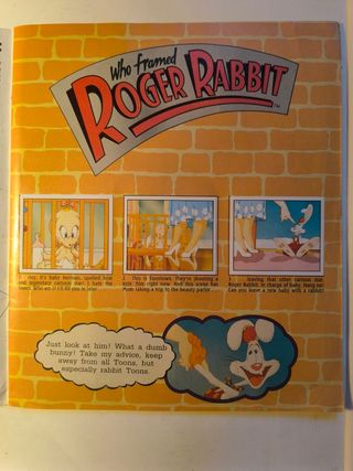 Album di figurine di Roger Rabbit 1988