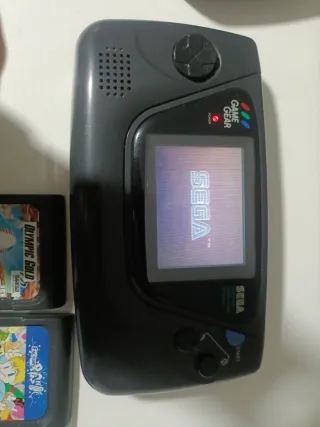 Lote 2Consola Sega Game Gear Negra