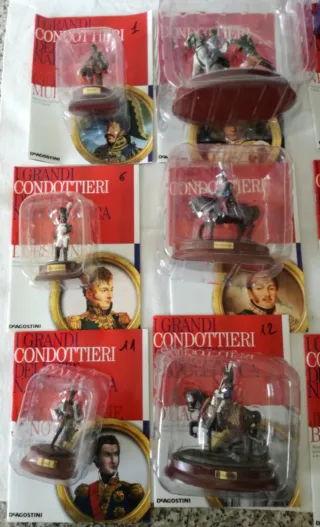 Opera completa Grandi Condottieri Napoleone 54mm