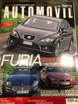 revista automovil numero 347