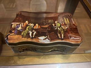 Caja Metálica Vintage El Avión Dulces