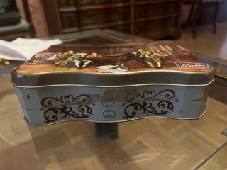 Caja Metálica Vintage El Avión Dulces