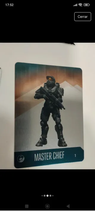 Tarjetas metálicas Halo 5 Guardians