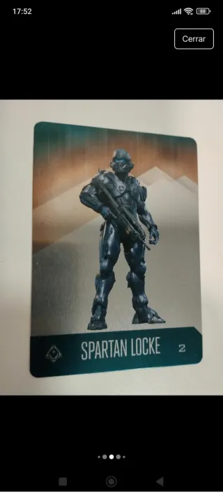 Tarjetas metálicas Halo 5 Guardians