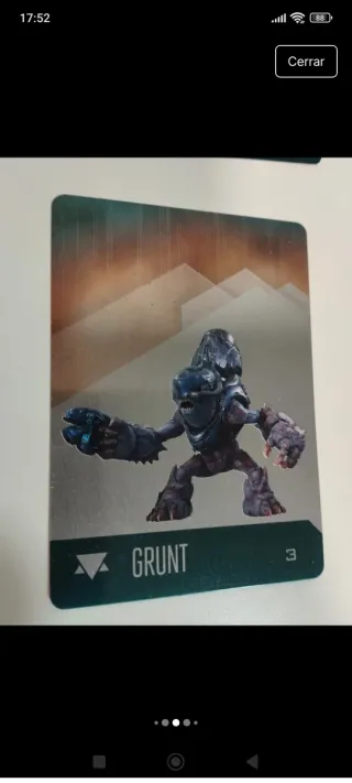 Tarjetas metálicas Halo 5 Guardians