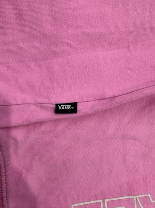 Sudadera Vans con capucha rosa