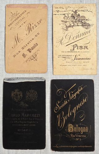 23 Fotografie Italiane Originali Fine 1800