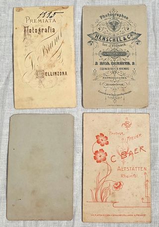 23 Fotografie Italiane Originali Fine 1800