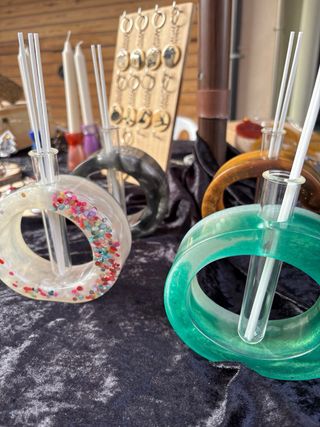 Jarrón artesanal para ambientador Mikado.