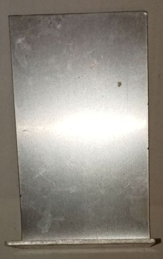 Chapa religiosa con imagen de la Virgen