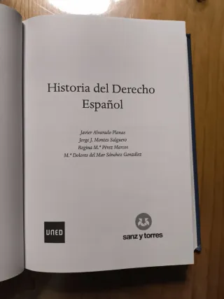 Historia del derecho español