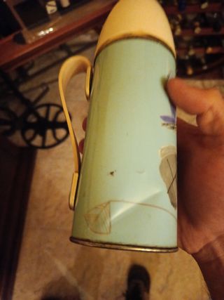 Thermos vintage floreale