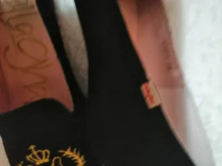 Zapatos Callaghan Talla 39 Negro Dorado