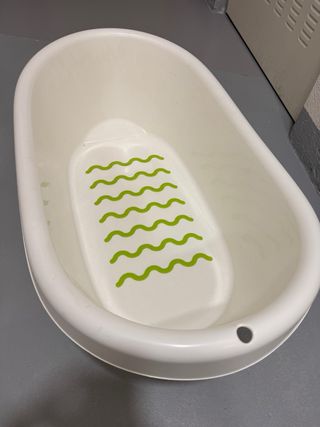 Bañera para bebés de IKEA.