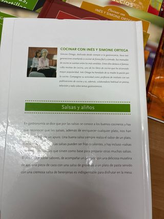 Cocinar con Inés y Simone Ortega. ￼