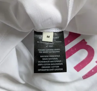 T-shirt Isabel Marant branca logo M