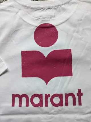 T-shirt Isabel Marant branca logo M