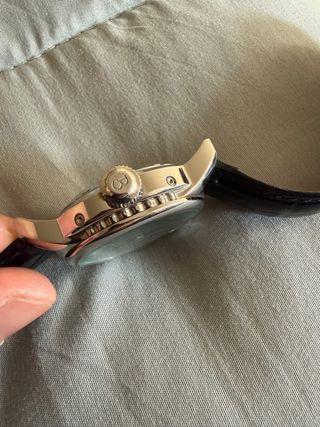 Reloj Pierre Bonnet Automático Plata/Negro