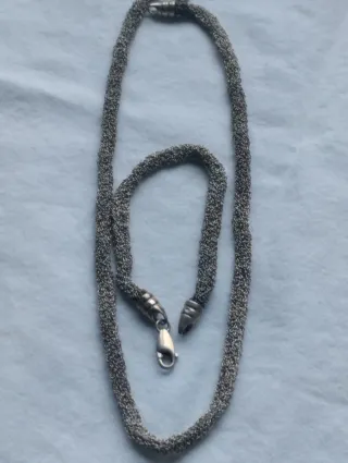 Pulsera y Gargantilla Plata