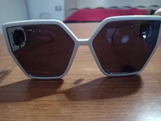 Occhiali da sole Christian Dior bianchi