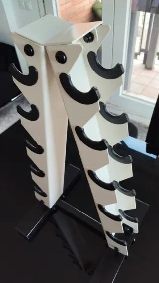 Soporte para 10 mancuernas. Nuevo.