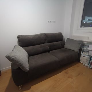 Divano a 2 posti grigio vintage ZONA VALDEBEBAS